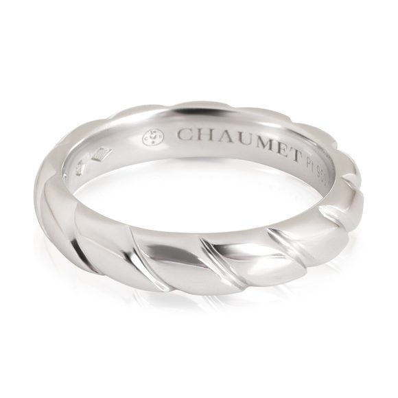 Chaumet Torsade de Chaumet Diamond Band in Platinum GHI VS2-SI1 0.05 CTW - Picture 3 of 4